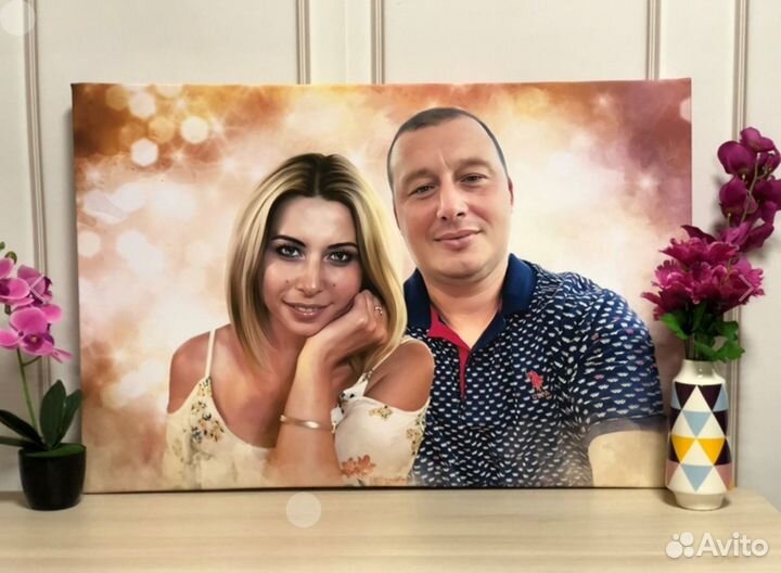 Портрет по фото в подарок