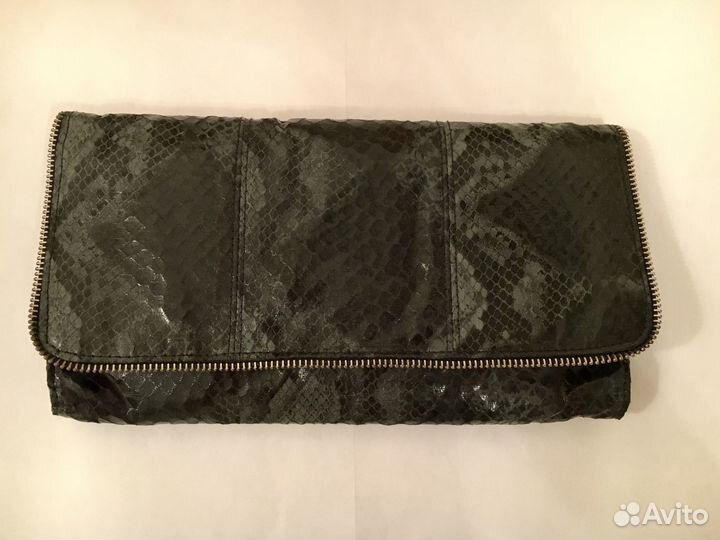 Клатч фиолетовый Next, клатч под змею Co.&Beauty