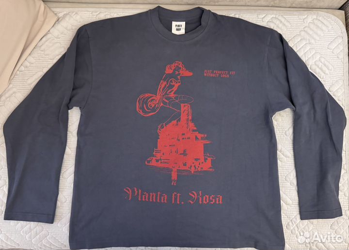 Planta rosa лонгслив