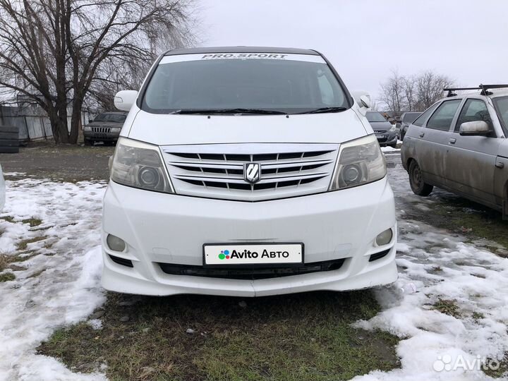 Toyota Alphard 2.4 AT, 2007, 320 000 км