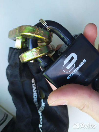 Надёжный противоугонный замок 1 метр