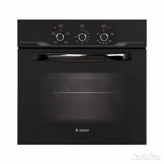 Газовый духовой шкаф Gefest дгэ 621-01, черный
