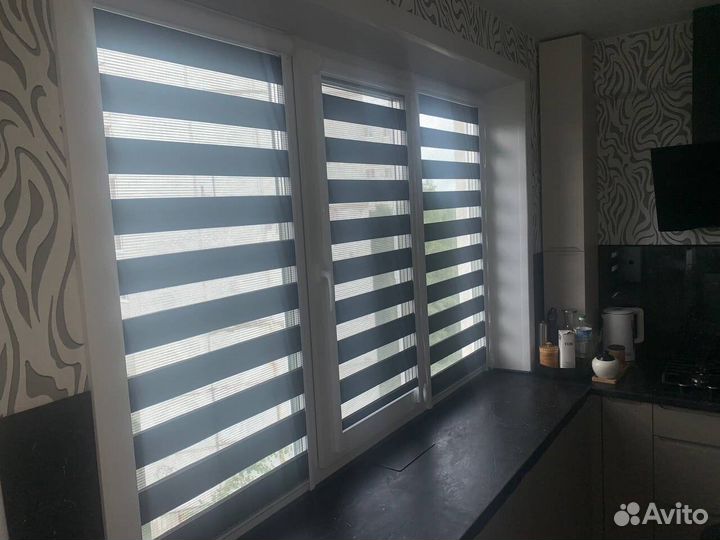Жалюзи, рулонные шторы с установкой