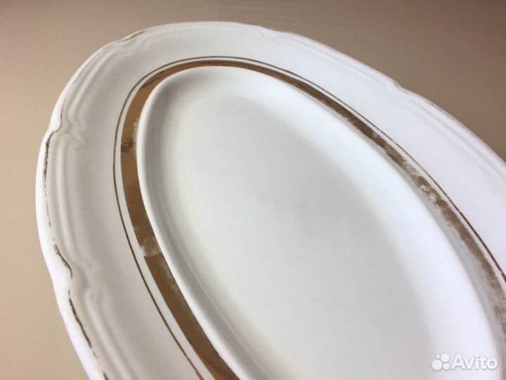 Блюдо овальное зик СССР