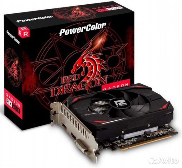 Видеокарта RX 550 4gb