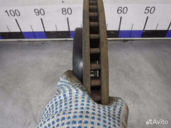 Диск тормозной передний правый Mitsubishi Pajero