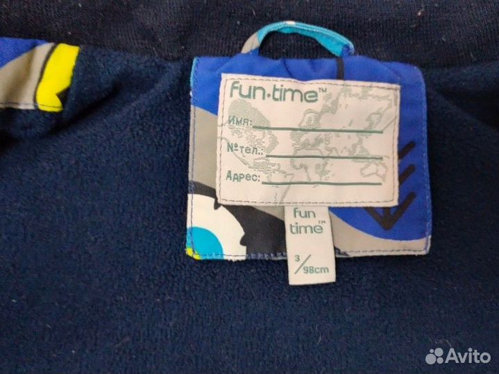 Куртка демисезонная для мальчика 98