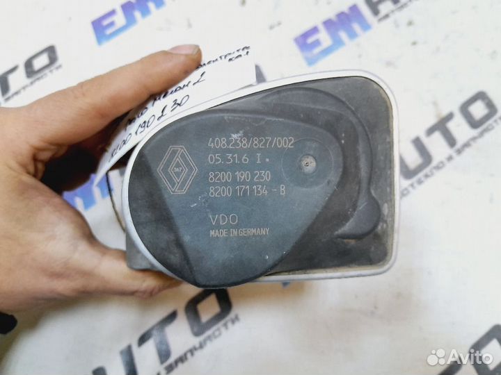 Дроссельная заслонка электрическая Рено Меган 2