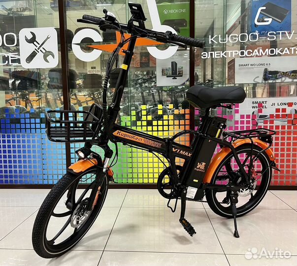 Электровелосипед Kugoo v1 max