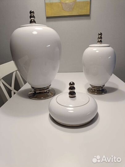 Набор керамических вазонов