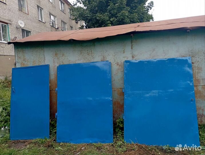 Металлическая дверь бу