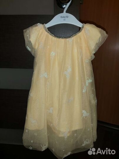 Платье для девочки 92