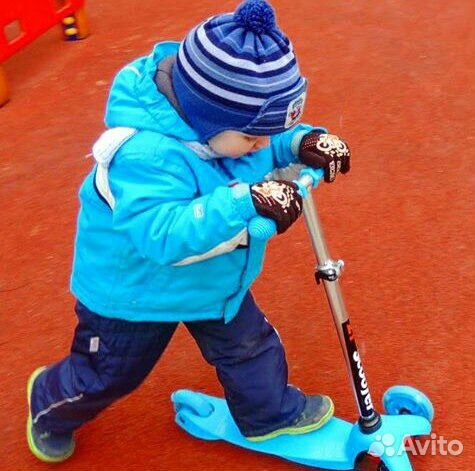 Самокат Scooter мини mini(Оригинал) с регулируемой