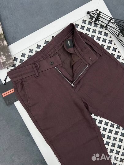 Мужские льняные брюки Ermenegildo Zegna