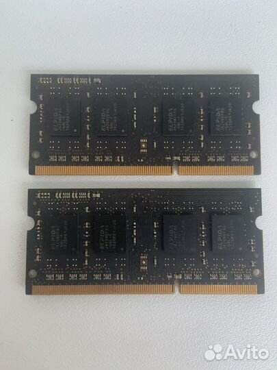Оперативная память Mac Elpida DDR3L 2x4GB
