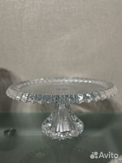 Хрусталь Rogaska,ваза,тортница,фруктовница