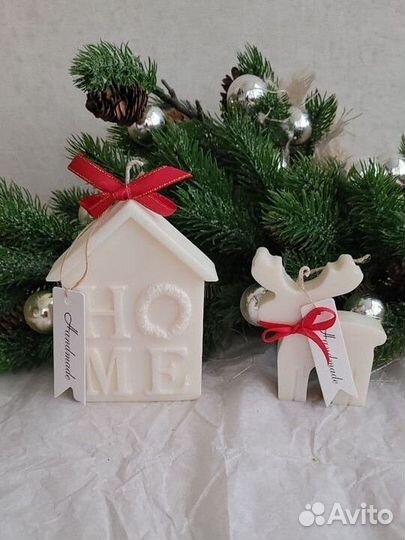 Свечи интерьерные Новогодние