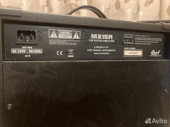 Комбоусилитель Cort MX15r