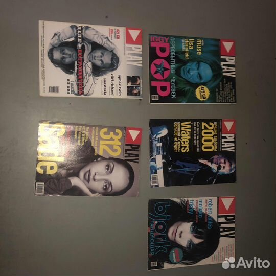 Журнал об музыке Play 2001 Iggy Pop bjork Sade