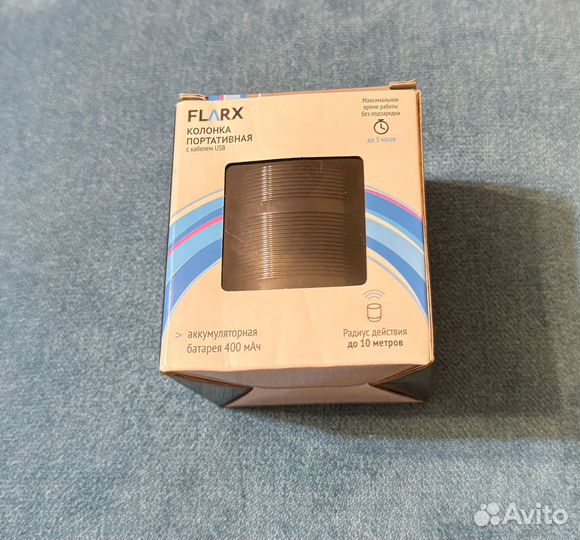 Колонка портативная flarx с кабелем USB