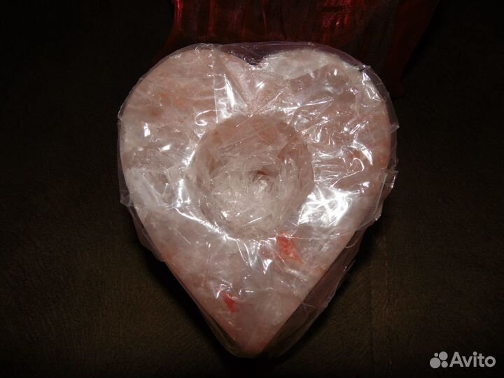 Солевые подсвечники из гималайской соли, новый