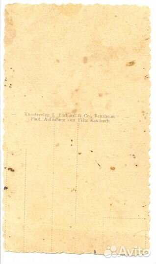 Немецкая открытка издательства Ehrhard & Co