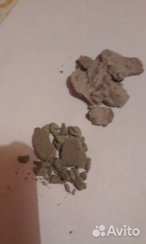 Глина серая и зелёная