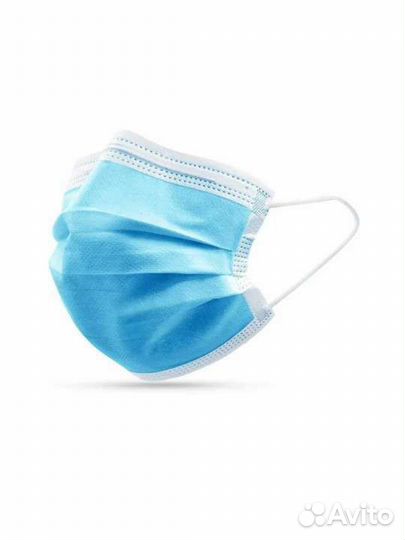 Маска медицинская одноразовая (защитная)