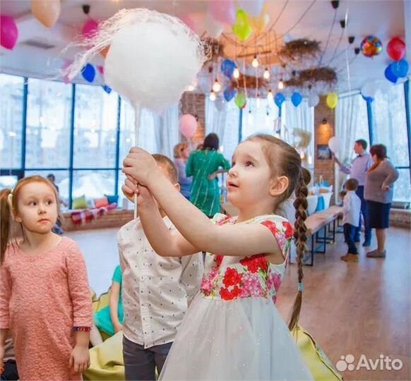 Аниматоры шоу сладкой ваты на праздник