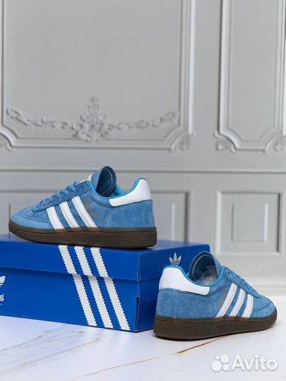 Кроссовки adidas handball spezial blue