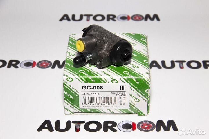 Задний рабочий тормозной цилиндр G-Brake GC-008