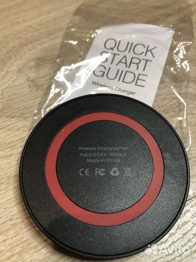 Беспроводная зарядка для телефона 2 шт разные