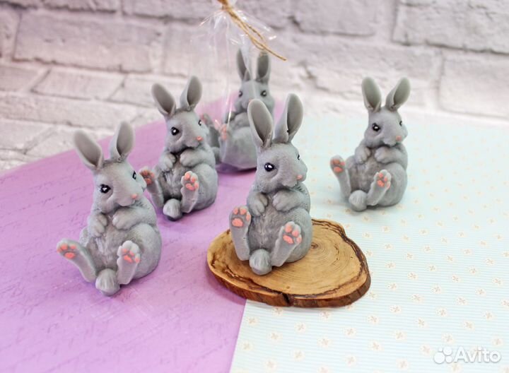 Мыло ручной работы животные