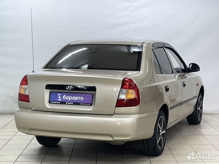 Hyundai Accent 1.5 МТ, 2004, 248 101 км