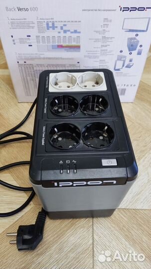 Ибп Ippon Back Verso 600