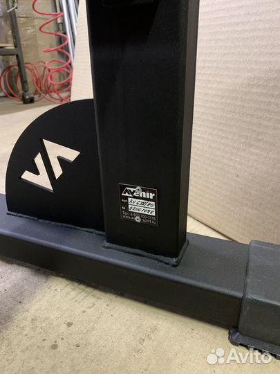 Стойка гантельная на 30 пар AV638/80