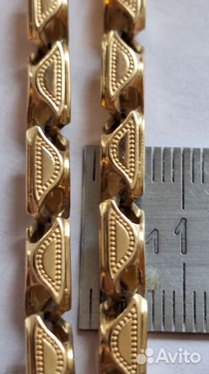 Золотая цепь 585 пробы