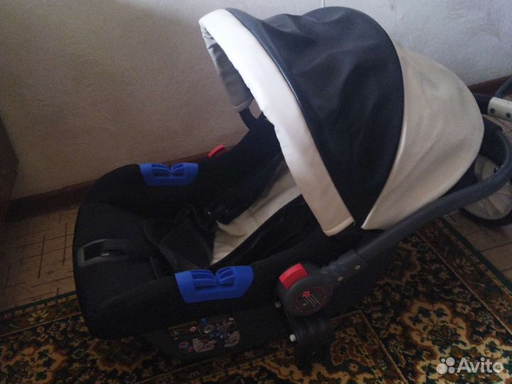 Автокресла+Коляска 2 в 1 эко кожа