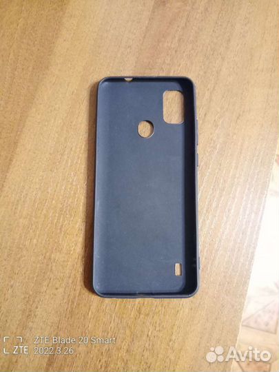 Чехол на ZTE Blade a51 мягкий из тпу
