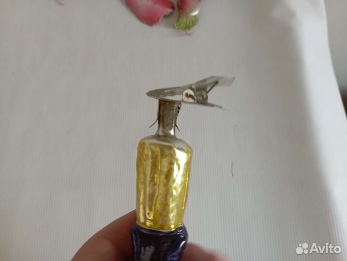 Ëлочная игрушка СССР Ткачиха