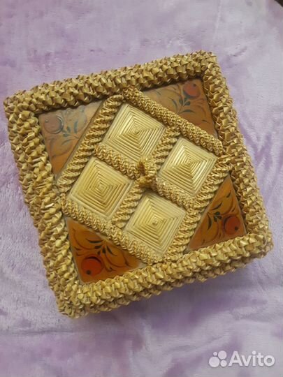 Винтажная шкатулка, коробка СССР