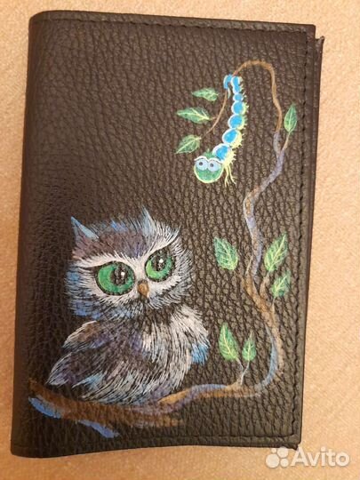 Обложка на паспорт кожа
