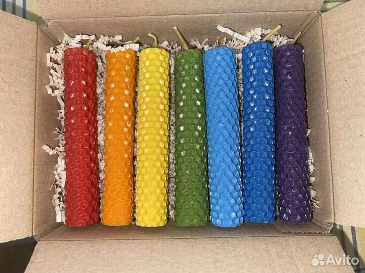 Свечи чакровые