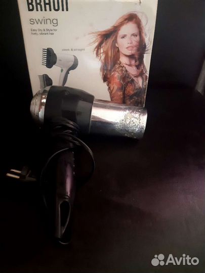 Фен в рабочем состоянии