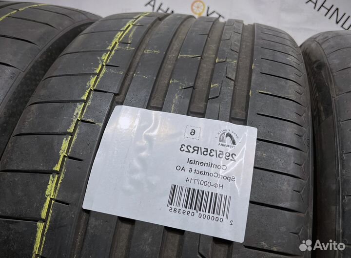 Continental SportContact 6 295/35 R23 94Y