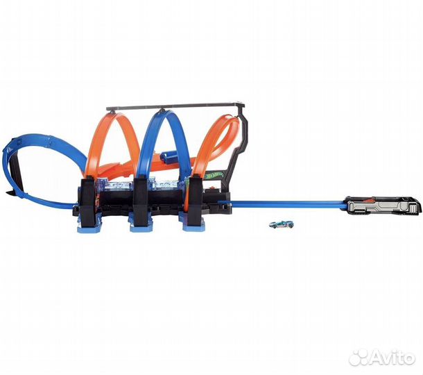 Hot Wheels Экшн Автотрек Винтовое столкновение