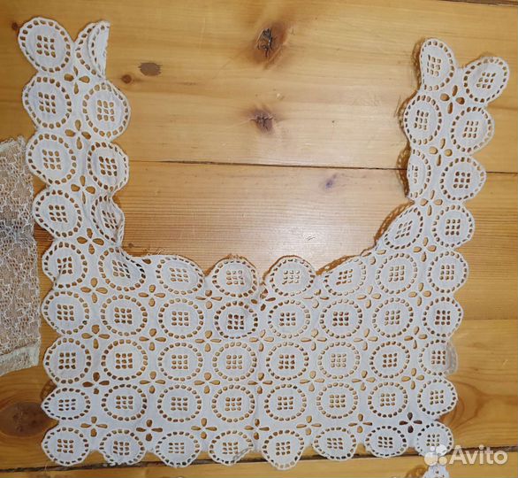 Воротнички кружевные старинные