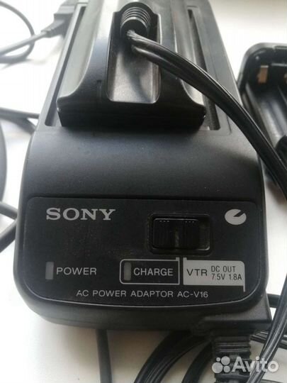 Зарядное устройство адаптер для видеокамеры Sony