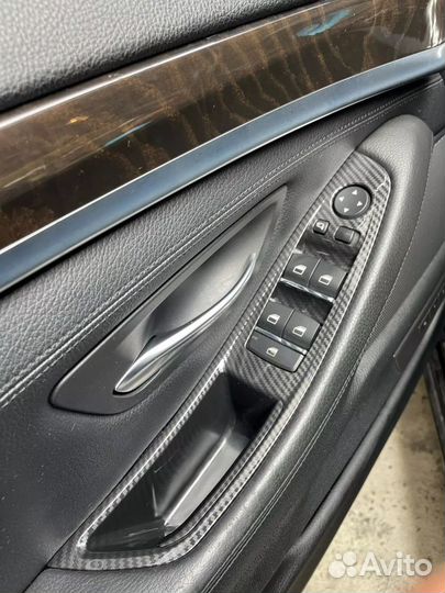 Комплект ручек накладок карбон бмв F10 F18