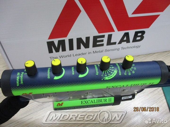 Металлоискатель Minelab Excalibur II Universal